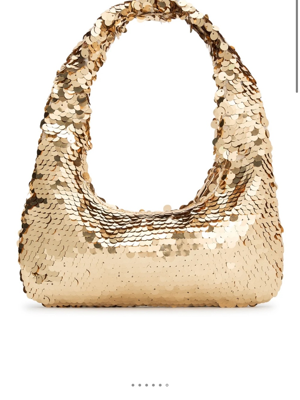 White Fox Kole Sequin Shoulder Bag